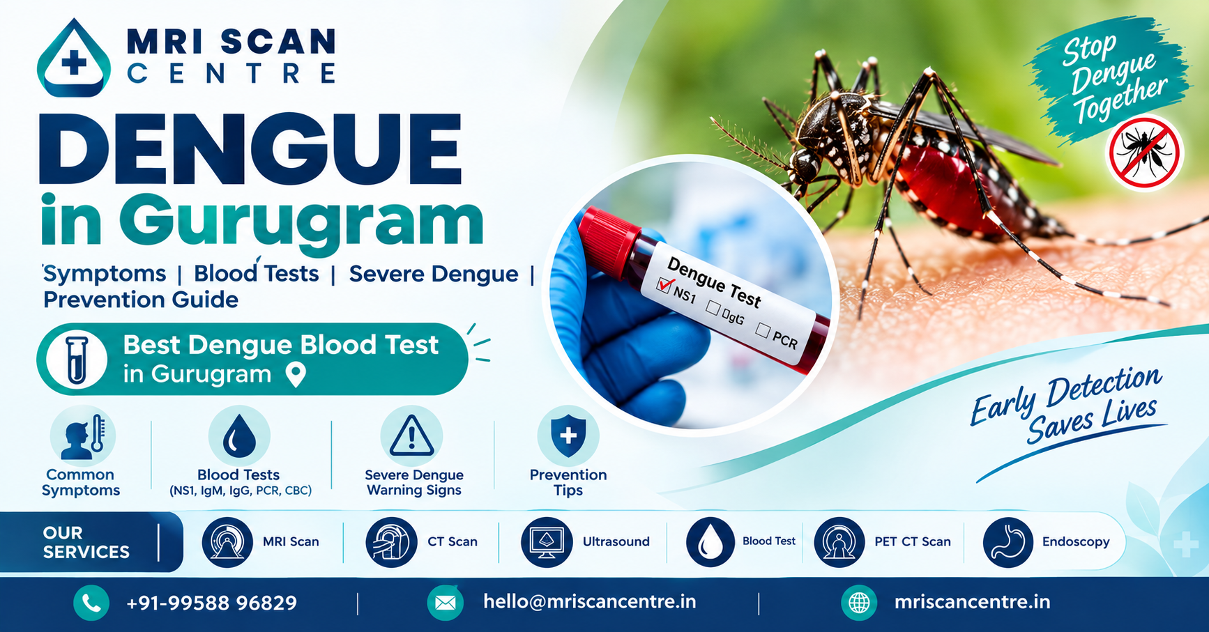 best dengue blood test in Gurugram